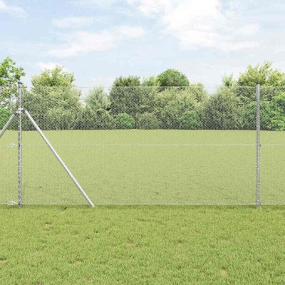 Gard Hexagonal 1x10 m Oțel Galvanizat foto