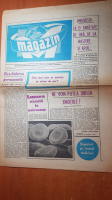 magazin 29 iunie 1974-telefonul portabil,jiul petrosani a cucerit cupa la fotbal foto