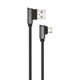 CABLU MICRO USB 1M DIAMOND EDITION - NEGRU, V-TAC