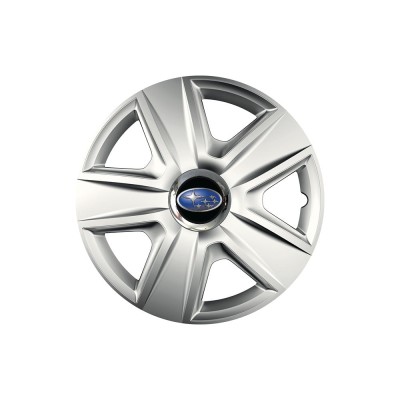 Set 4 capace roti Cu Inel Cromat Esprit R14 Compatibil Cu Subaru foto