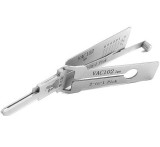 Decodor unealta auto Lishi Original VAC102 v3 &ndash; 2-in-1 Pick Decoder pentru contact, usi si portbagaj &ndash; compatibil Renault Clio, Kangoo, Laguna, Twingo