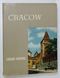 CRACOW by EDWARD HARTWIG , ALBUM CU FOTOGRAFII ALB - NEGRU , 1964, TEXT IN LIMBA ENGLEZA , CU SUPRACOPERTA