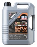 Cumpara ieftin Ulei motor Liqui Moly Top Tec 6310 0W-20, 5L, Premium, Lubrifiere Optima, Protectie Uzura, Economie Combustibil, FIAT 9.55535-DM1/GSX