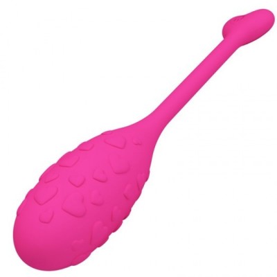 PRETTY LOVE - APP CONTROLLED PINK FISHER VIBRATING EGG foto