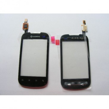 GEAM + TOUCHSCREEN VODAFONE SMART 2 (V860) NEGRU ORIGINAL foto