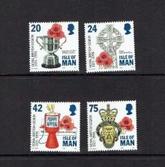 Isle of Man 1996 - Royal British Legion, serie neuzata foto