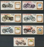 Nicaragua 1985 - Motociclete clasice, serie neuzata