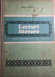 Lecturi literare Dumitru Savulescu manual cls, VIII, 1976, Didactica si Pedagogica