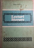 Lecturi literare Dumitru Savulescu manual cls, VIII, 1976, Clasa 8, Didactica si Pedagogica