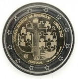 PORTUGALIA moneda 2 euro comemorativa 2023, UNC, Europa, Cupru-Nichel