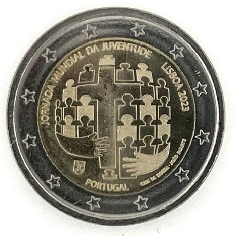 PORTUGALIA moneda 2 euro comemorativa 2023, UNC