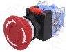 Intrerupator de siguran&amp;#355;a, 22mm, seria LAS0-K, IP65, ONPOW - LAS0-K-11TSA/R/IP65