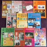 Romania 1996 - Lot 11 reviste filatelice romanesti FILATELIA / An XLV complet