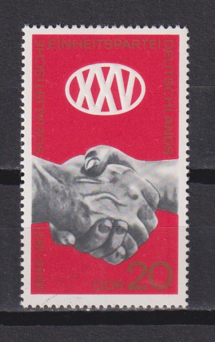 GERMANIA DEMOCRATA EVENIMENTE 1971 MI 1667 MNH