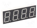Afișaj LED 7 segmente roșu 4 cifre 20,4mm LUCKYLIGHT