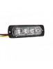 Lampa LED Stroboscopica cu 4 Leduri, Lumina Alba, 12V-24V WL-52025T-4LED-ALB, Xenon Bright