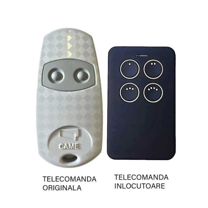 Telecomanda poarta garaj 2 butoane cod fix frecventa 862.35MHz Came