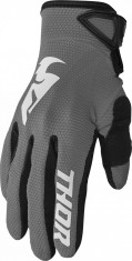 Manusi motocross Thor Sector, culoare gri/alb, marime XS Cod Produs: MX_NEW 33307273PE