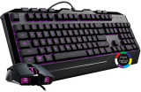 Kit Tastatura si Mouse Gaming Cooler Master Devastator 3, Iluminare RGB LED, 2400 DPI (Negru), Coolermaster