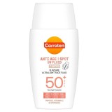 Carroten Anti Age Spot UV Fluid &ndash; Fluid de protecție solară pentru față &icirc;mpotriva petelor, SPF50+ 40 ml