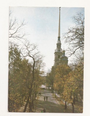CP2 -Carte Postala - RUSIA - Leningrad, Peter and Paul Fortress, 1986 foto