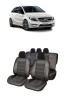 Set huse scaune piele alcantara Mercedes-Benz Clasa B (W246) 2011-2017