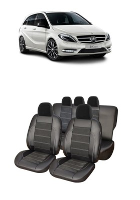 Set huse scaune piele alcantara Mercedes-Benz Clasa B (W246) 2011-2017 foto