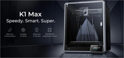 Imprimanta 3D Creality K1 MAX, Tehnologie FDM, viteza printare 600mm/s, foto