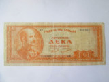 Cumpara ieftin Rara! Grecia 10 Drahme 1954