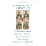 Lumina curata a sfintilor. Istorisiri despre Sfintii Serghie din Radonej, Serafim din Sarov, Andrei Rubliov, Xenia din Sankt‑Petersburg - Irina Ordins