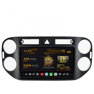 Navigatie Volkswagen Tiguan (2008-2010), Android 13, V-Octacore 4GB RAM + 64GB ROM, 9.5 Inch - AD-BGV9004+AD-BGRKIT035-0810 foto