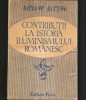 CONTRIBUȚII LA ISTORIA ILUMINISMULUI ROM&Acirc;NESC - NICOLAE BOCȘAN - ILUMINISM