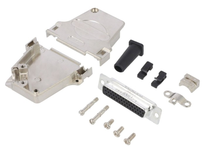 Conector D-Sub HD 44 pini mamă 45&deg;