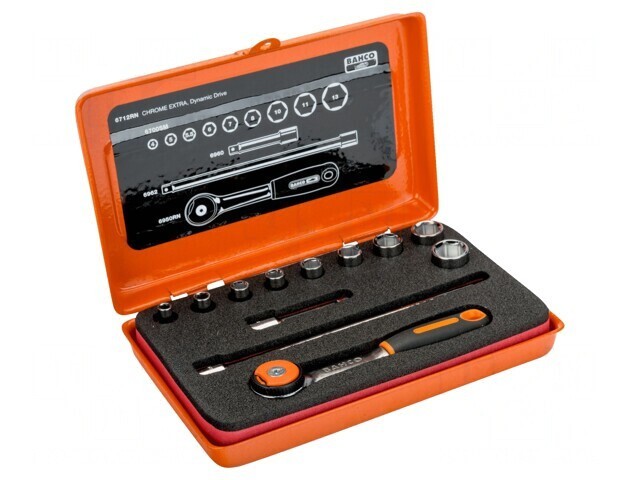 Set Chei Tubulare Hexagonale 1/4