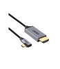 Cablu USB Type C 90grade - HDMI 1.8m Choetech XCH-1803
