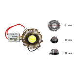 Spot Led ingropat mini GT-20 3w/6400k &ndash; bronz