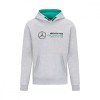 Mercedes AMG Petronas hanorac de bărbați cu glugă logo sweatshirt grey F1 Team 2022 - XXL, Stichd