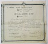 LICEUL MIHAI VITEAZUL DIN BUCURESTI , CERTIFICAT DE ABSOLVIRE , 1919