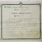 LICEUL MIHAI VITEAZUL DIN BUCURESTI , CERTIFICAT DE ABSOLVIRE , 1919