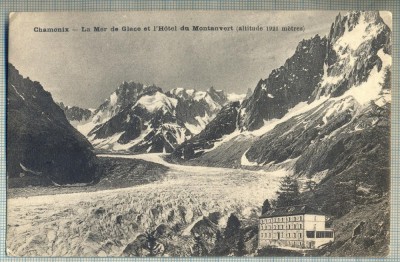 AD 375 C. P. VECHE -CHAMONIX- CIRC.1905 - CATRE ANNA PENCOVICI-CAMPULUNG-ROMANIA foto