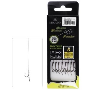 CARLIGE LEGATE MIKADO METHOD FEEDER RIG BARBED X-TRA STRONG WITH SPIKE Nr.6 8BUC/PLIC