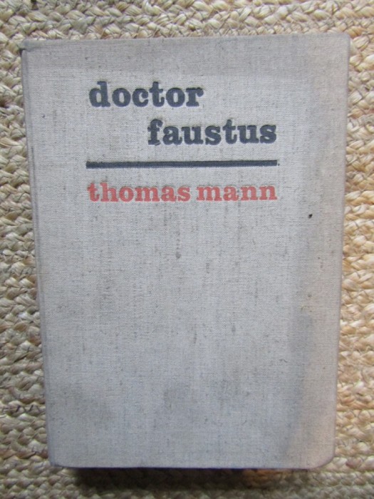 DOCTOR FAUSTUS-THOMAS MANN
