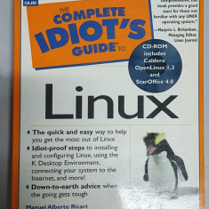 Linux - The complete IDIOT'S Guide - include CD