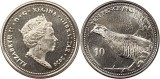 Gibraltar 2020 - 10 pence, Partridge Bird, UNC