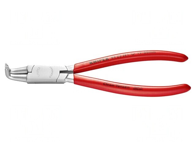 Clești pentru inele de blocare interior, unghi 19-60mm