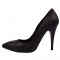 Pantofi dama, din piele naturala, Perla, 1404-1, negru