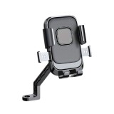 Suport telefon pentru moto, scuter, bicicleta, prindere pe oglinda, pentru navigatie GPS, FIXATO