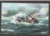 CPIB 25176 CARTE POSTALA - ROMANIAN TRAWLER, TRAULER ROMAN, NECIRCULATA