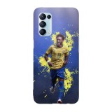 Husa compatibila cu Oppo A54 5G, Viceversa, model Neymar Jr, Silicon, TPU, Transparent, Carcasa