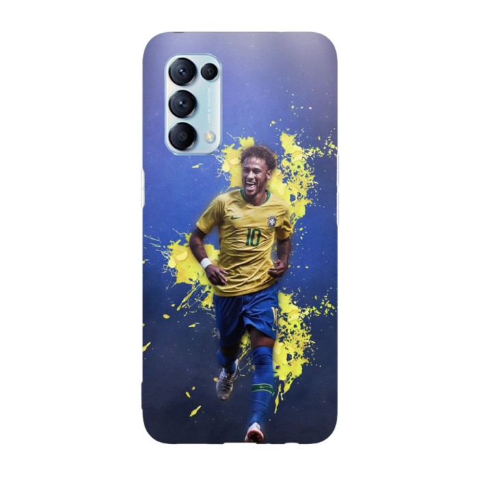 Husa compatibila cu Oppo A72, Viceversa, model Neymar Jr, Silicon, TPU